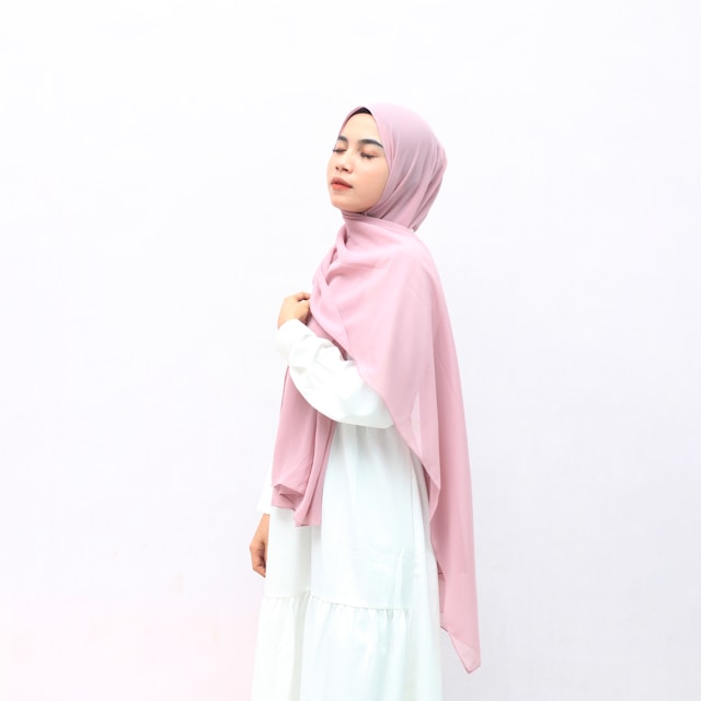 Gambar Pashmina Ceruty Silk